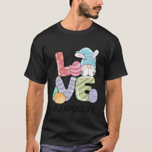 Oster-Gnom-Krankenschwester Süße Ostereier Kranken T-Shirt