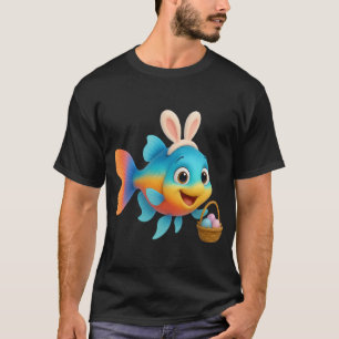 Oster-Guppy-Fisch T-Shirt