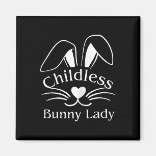 Oster-Hasen-Dame ohne Kinder rettet Bunny Magnet