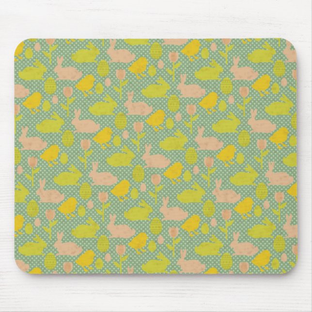 Oster-Hintergrundbild Mousepad (Vorne)
