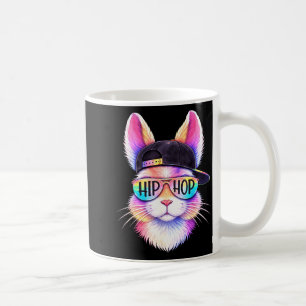 Oster-Hip-Hop-Hasen-Gesicht-Sonnenbrille Cool Männ Kaffeetasse