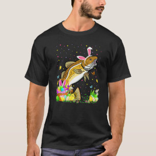 Oster-Kabeljau-Hasen-Ei-Jagd-Kabeljau-Oster-Sundae T-Shirt