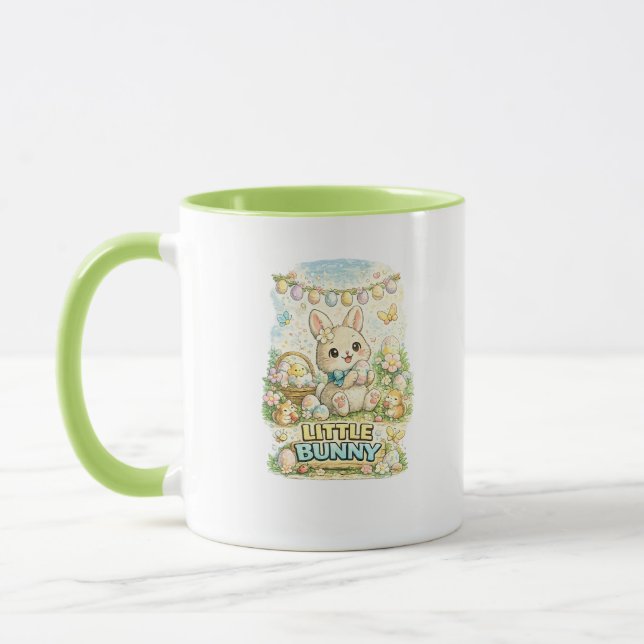 Oster-Kaffeetasse Kleiner Hase Tasse (Links)