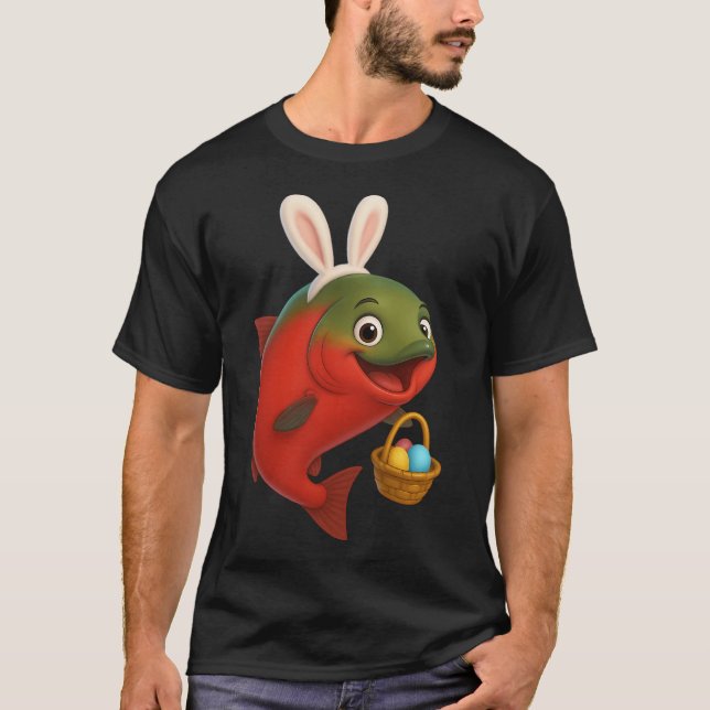 Oster Kokanee Lachs T-Shirt (Vorderseite)