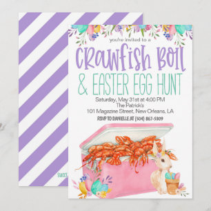 Oster-Krebs-Koch-Einladung Einladung