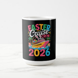 Oster-Kreuzfahrt-Crew 2026 passende Familienferien Kaffeetasse