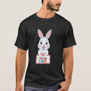 Oster-Lehrer-Hasen-Kaninchen Für Lehrer Frohe Oste T-Shirt