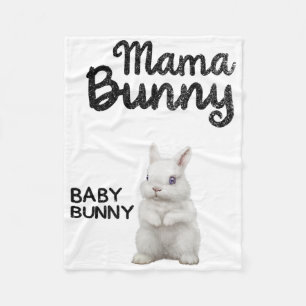 Oster-Mama-Hasen-Shirt Oster-Schwangerschaft-Mutte Fleecedecke