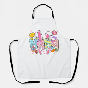 Oster-Mama-Hasenohren Coquette-Schleife Osterhase  Schürze