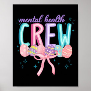Oster Mental Health Crew Koketterie-Schleife Oster Poster