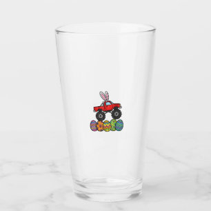 Oster-Monster-Truck für Jungen Frohen Ostertag Eie Glas