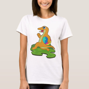 Oster-Ostereier-Echse T-Shirt
