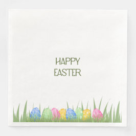 Oster-Papier-Servietten | Pastell-Ei-Design Serviette