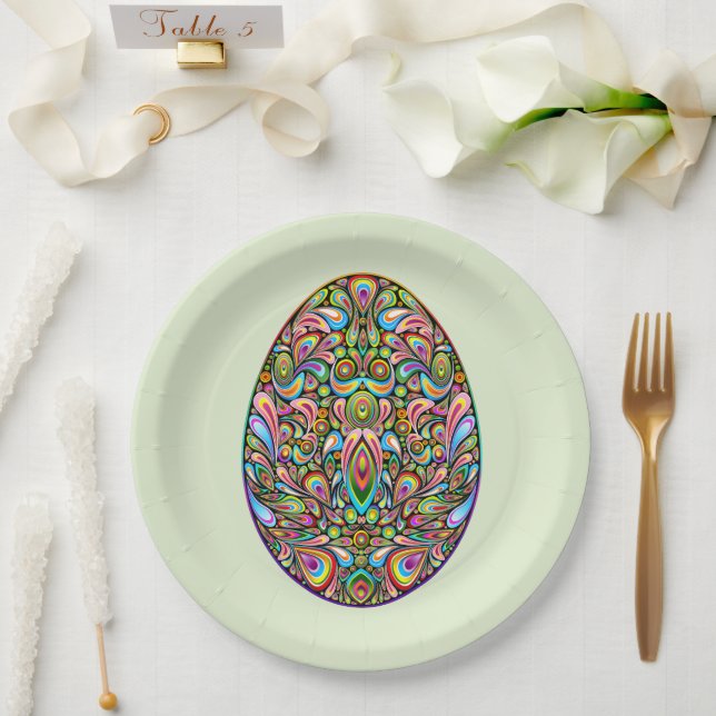 Oster Pappteller (Hochzeit)
