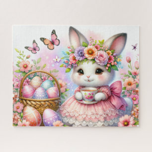 Oster-Pink-Hase Puzzle
