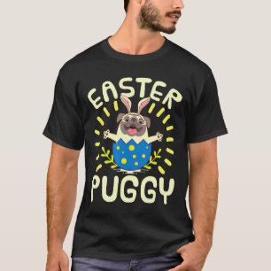 Oster-Pug Pug Liebhaber Frohe Ostern T-Shirt
