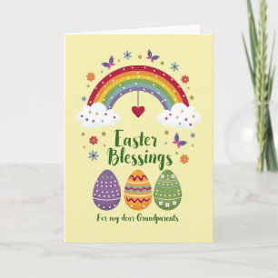 Oster-Regenbogen-Oma-und-Opa-Karte Karte