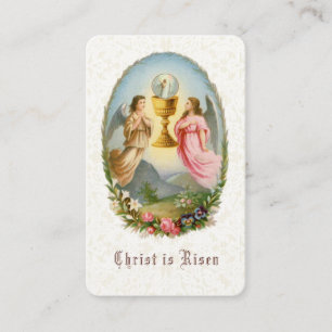 Oster religiöse Paschal-Gebets Heilige Karte