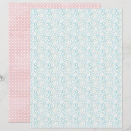 Oster-Schabpapier mit Vintage-Polka-Dots