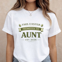 Oster-Schwangerschafts-Ankündigungsshirt für Tante