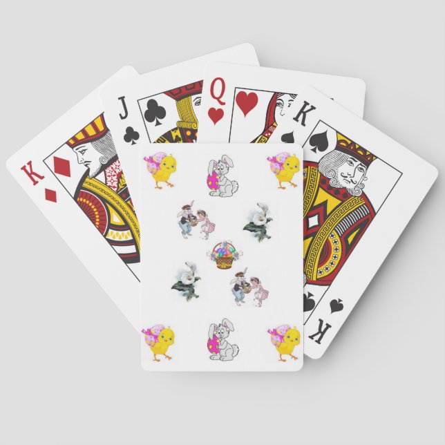 Oster-Spielkarten-Deck Spielkarten (Rückseite)
