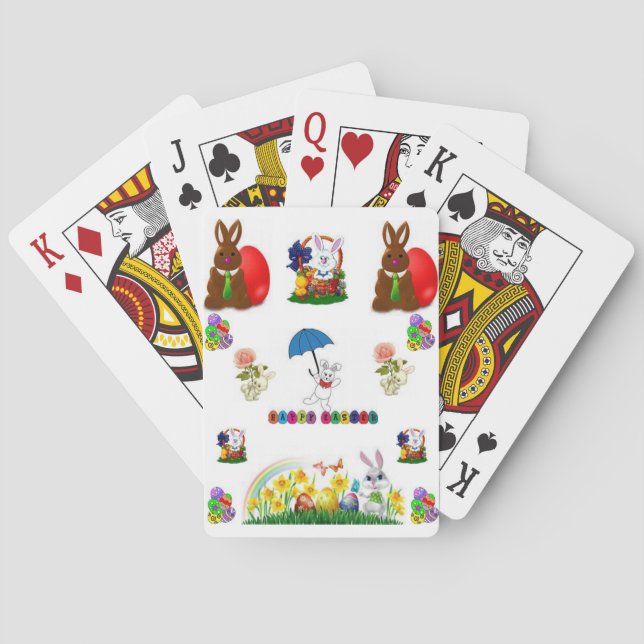 Oster-Spielkarten-Deck Spielkarten (Rückseite)