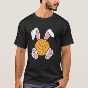Oster Sport Frohe Ostern Hase spielt Volleyball T-Shirt