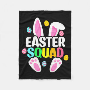 Oster-Squad-Familien-Passende Ostertag-Hase-Ei  Fleecedecke