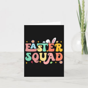 Oster-Squad-Familien-Passende Ostertag-Hase-Ei Karte