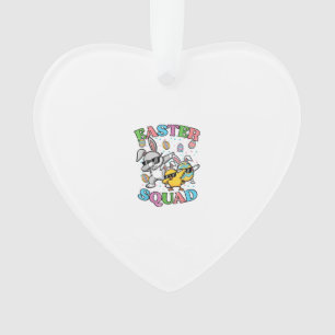 Oster-Squad-Hase-Ei-Küken-Dab-Crew-Matching-Men Ornament