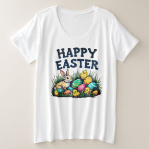 Oster-T-Shirt Große Größe T-Shirt