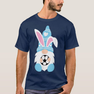 Oster-Tags-Gnom-Umarmer-Fußball-Osterhase-Frühling T-Shirt