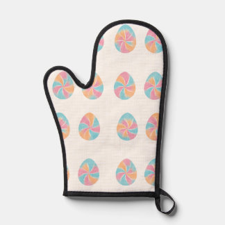 Oster-Tie-Dye-Eier mittelstarkes weiches Muster Ofenhandschuh