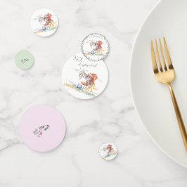 Oster-Tischkonfetti mit Pony und Osterhase  Konfetti