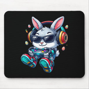 Oster-Videospiel-Hasen-Eier-Jagd-Spiel-Jungen-Männ Mousepad