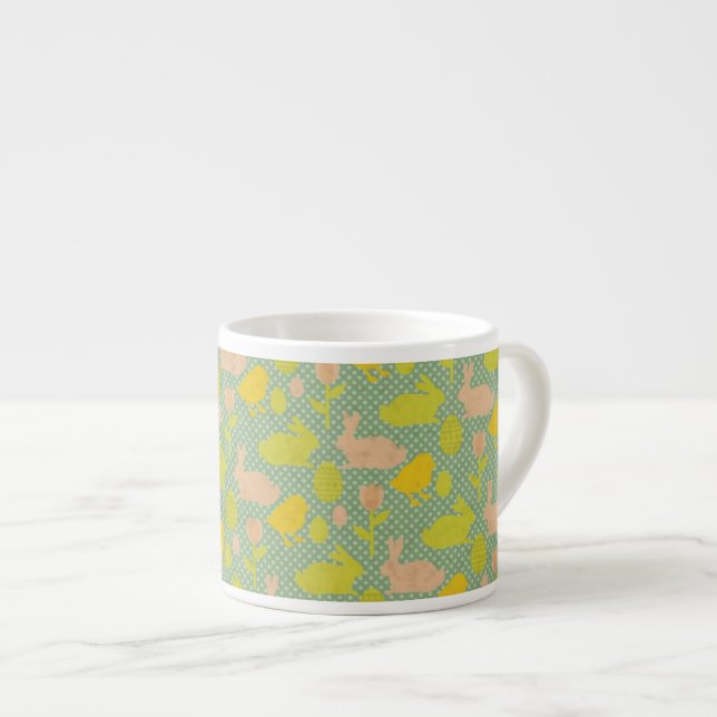 Oster-Wallpaper Espressotasse (Vorderseite Rechts)