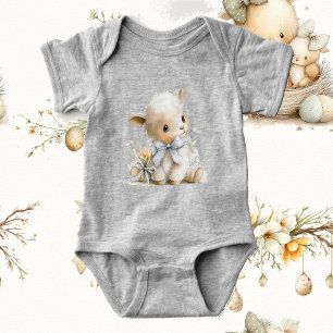 Oster-Wasserfarben-Brunch Baby Strampler