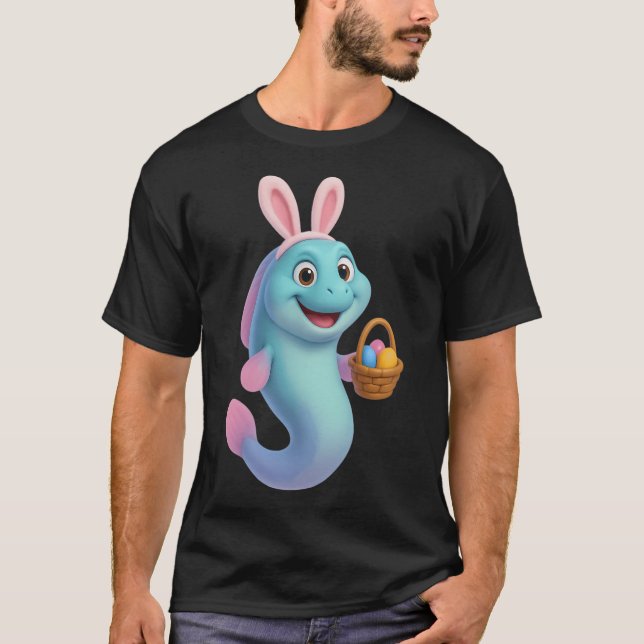 Oster-Wolfsbarsch T-Shirt (Vorderseite)
