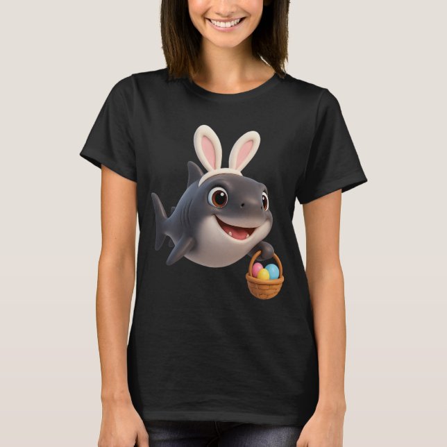 Oster-Zwerghai T-Shirt (Vorderseite)