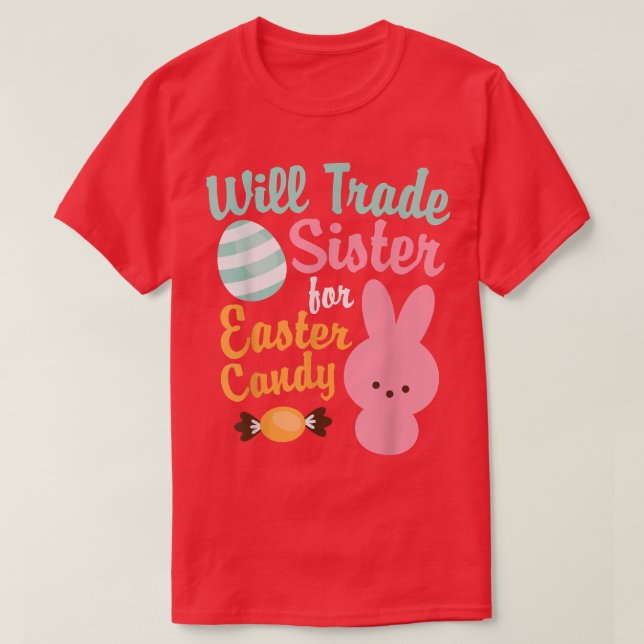 OsterangebotWird Schwester gegen Osternaschwerk ei T-Shirt (Design vorne)