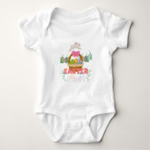 OsterBaby Bodysuit - Niedliches Bunny & Egg 1 Stüc