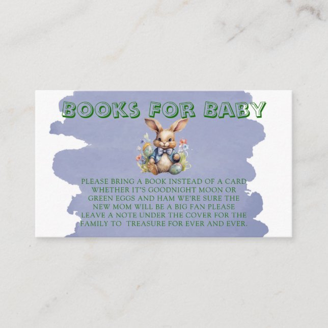 Osterbälge Eier Blumenbücher für Kinder Begleitkarte (Vorderseite)