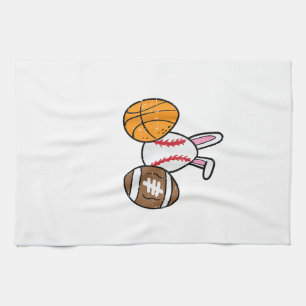 Osterbälle Basketball Baseball Football Jungen Kin Geschirrtuch