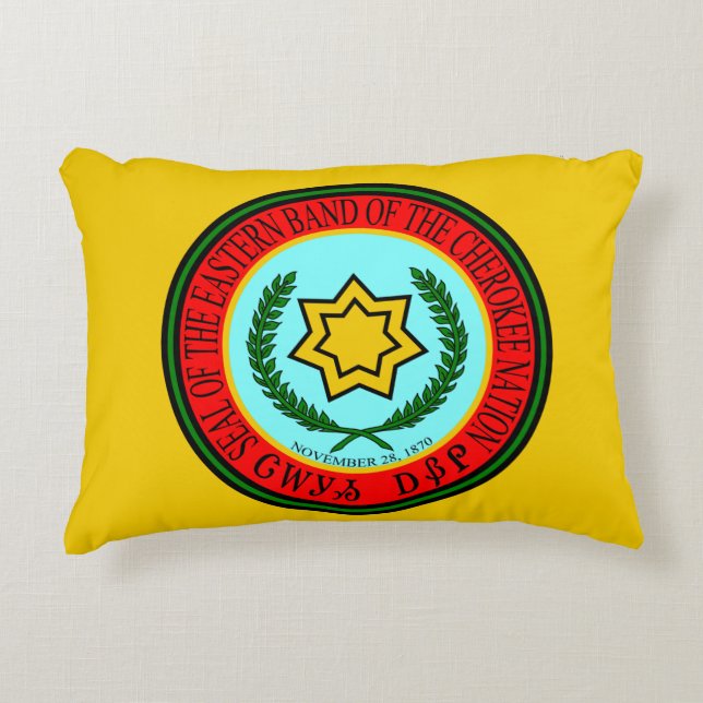 Osterband Cherokee Dekokissen (Vorderseite)