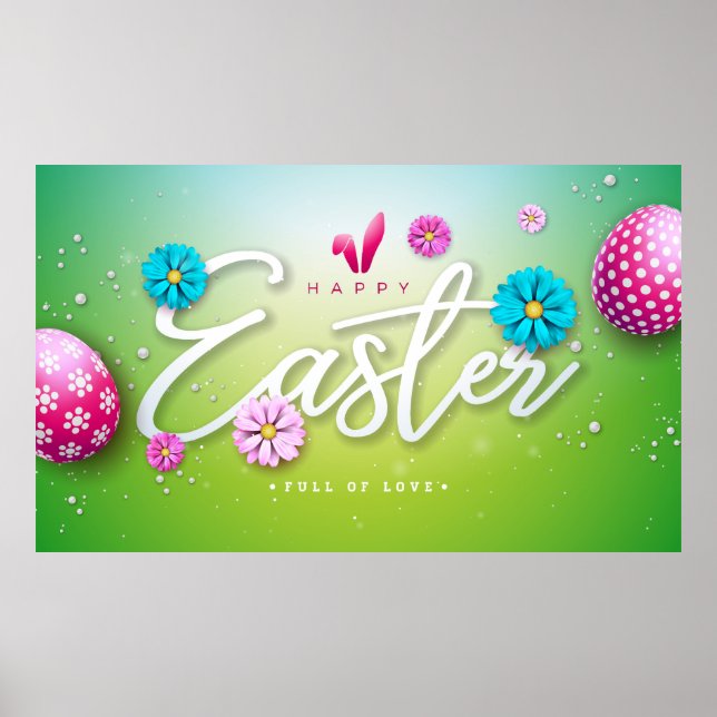 Osterbanner Poster (Vorne)