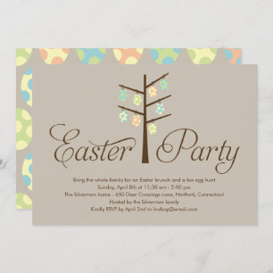 Osterbaum OsterParty Einladung