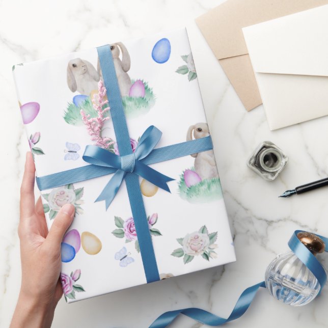 Osterbäume und -eier geschenkpapier (Schenken)