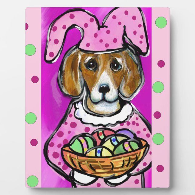 OSTERBEAGLE FOTOPLATTE (Vorderseite)