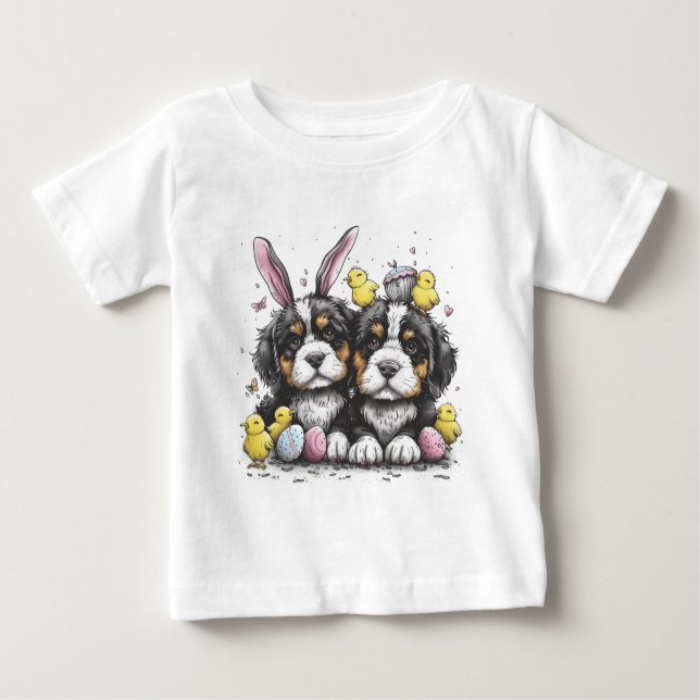 Osterberner Hunde Baby T-shirt (Vorderseite)