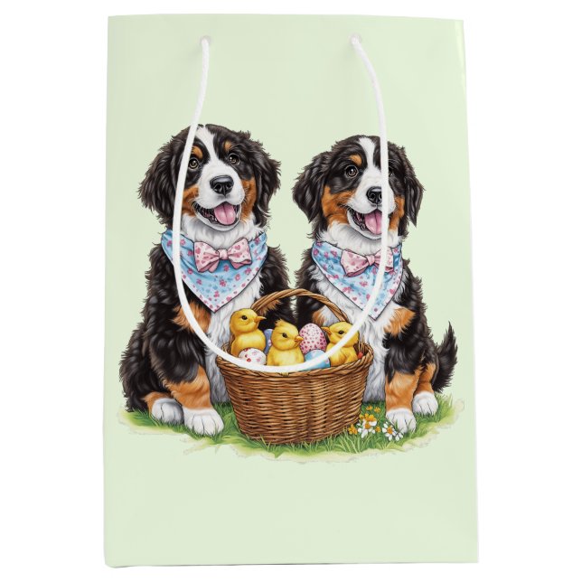 Osterberner Hunde Mittlere Geschenktüte (Vorderseite)
